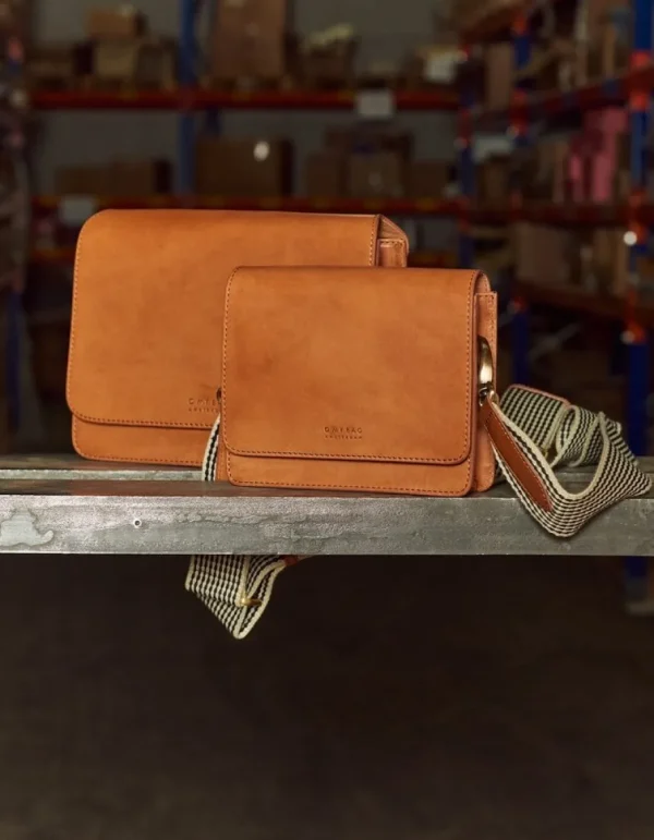O My Bag Audrey Mini Cognac Vegan^Dame Tasker Og Punge