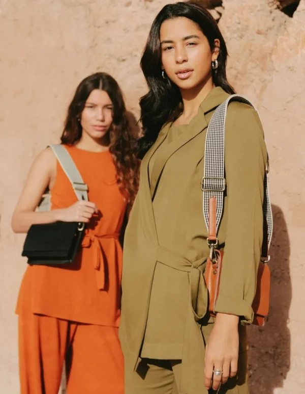 O My Bag Audrey Mini Cognac Lædertaske^Dame Tasker Og Punge