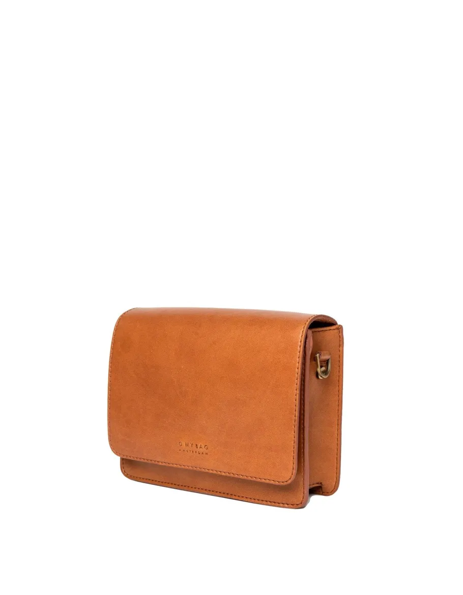o_my_bag_audrey_mini_cogn_7.webp O My Bag Audrey Mini Cognac Vegan^Dame Tasker Og Punge