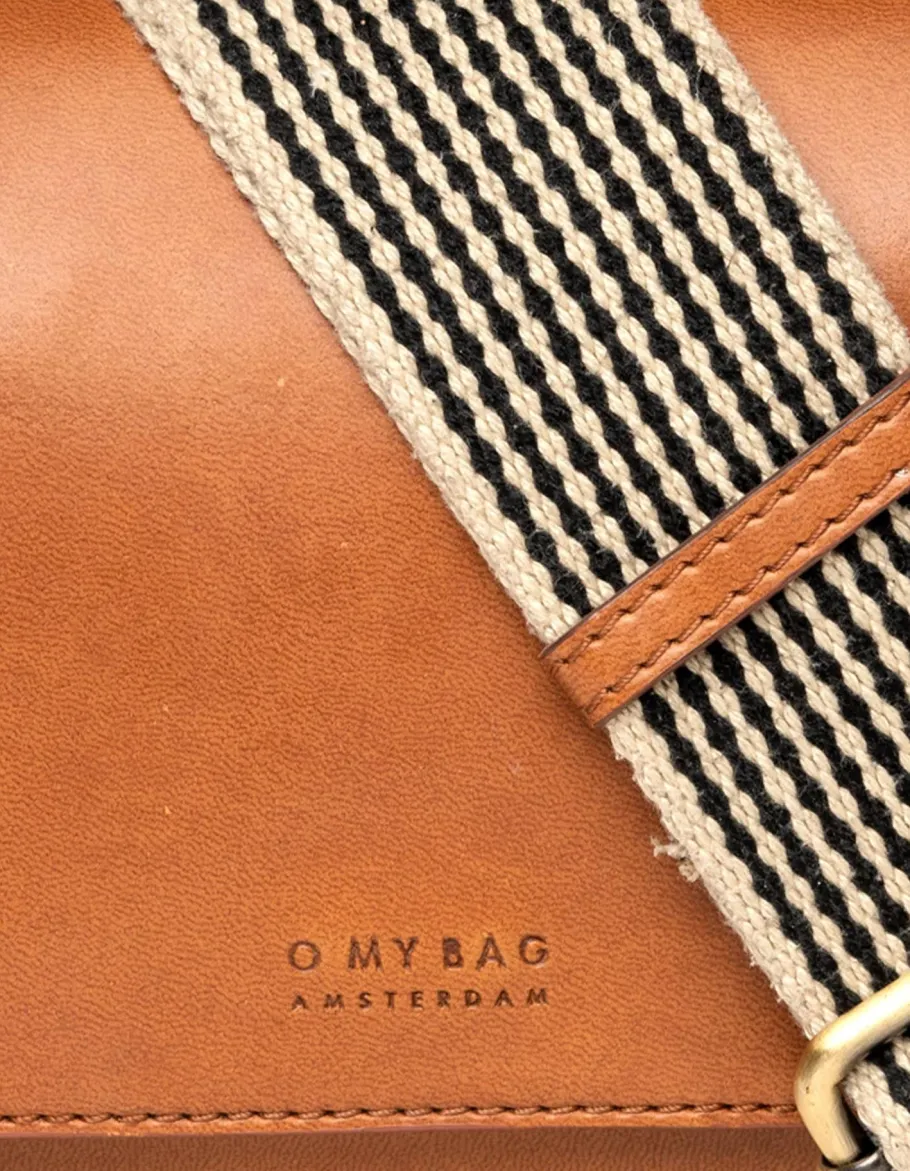 o_my_bag_audrey_mini_cogn_8.webp O My Bag Audrey Mini Cognac Vegan^Dame Tasker Og Punge