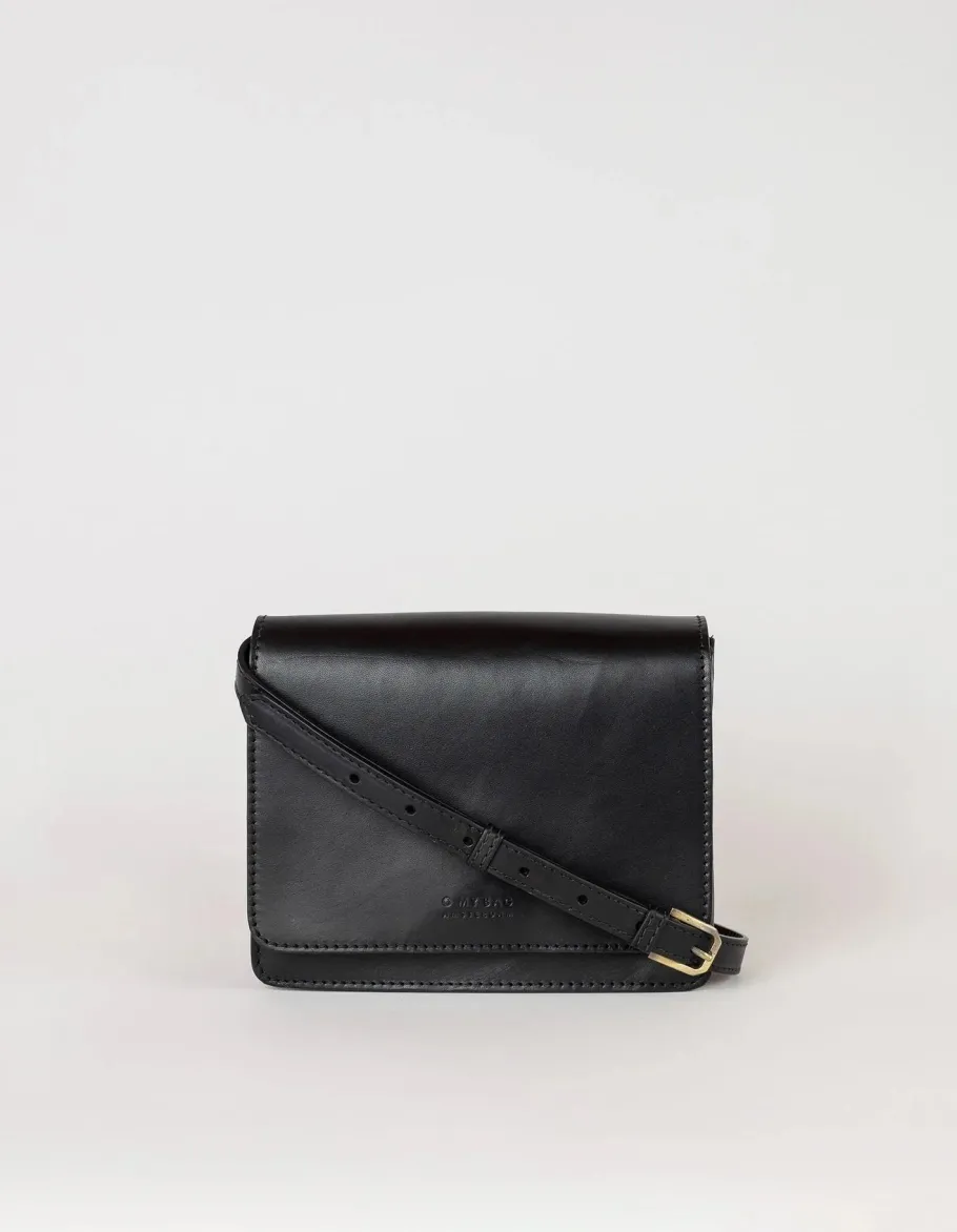 o_my_bag_audrey_mini_sort_2.webp O My Bag Audrey Mini Sort Lædertaske^Dame Tasker Og Punge