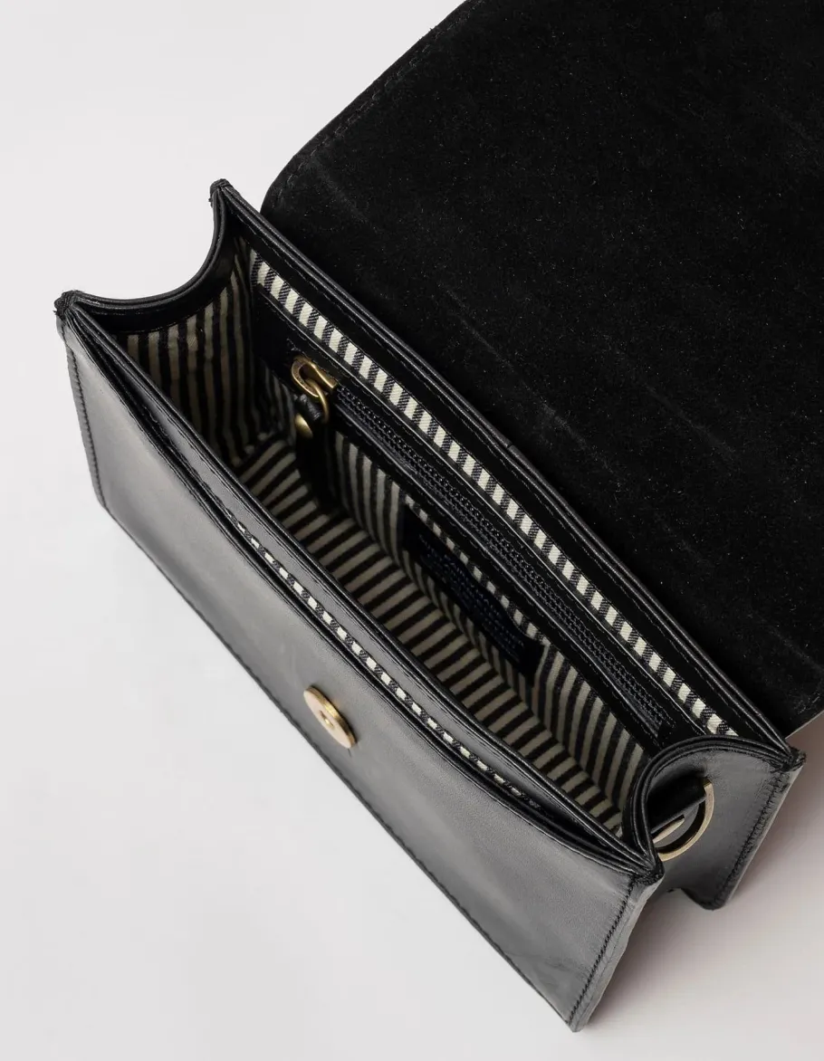 o_my_bag_audrey_mini_sort_3.webp O My Bag Audrey Mini Sort Lædertaske^Dame Tasker Og Punge