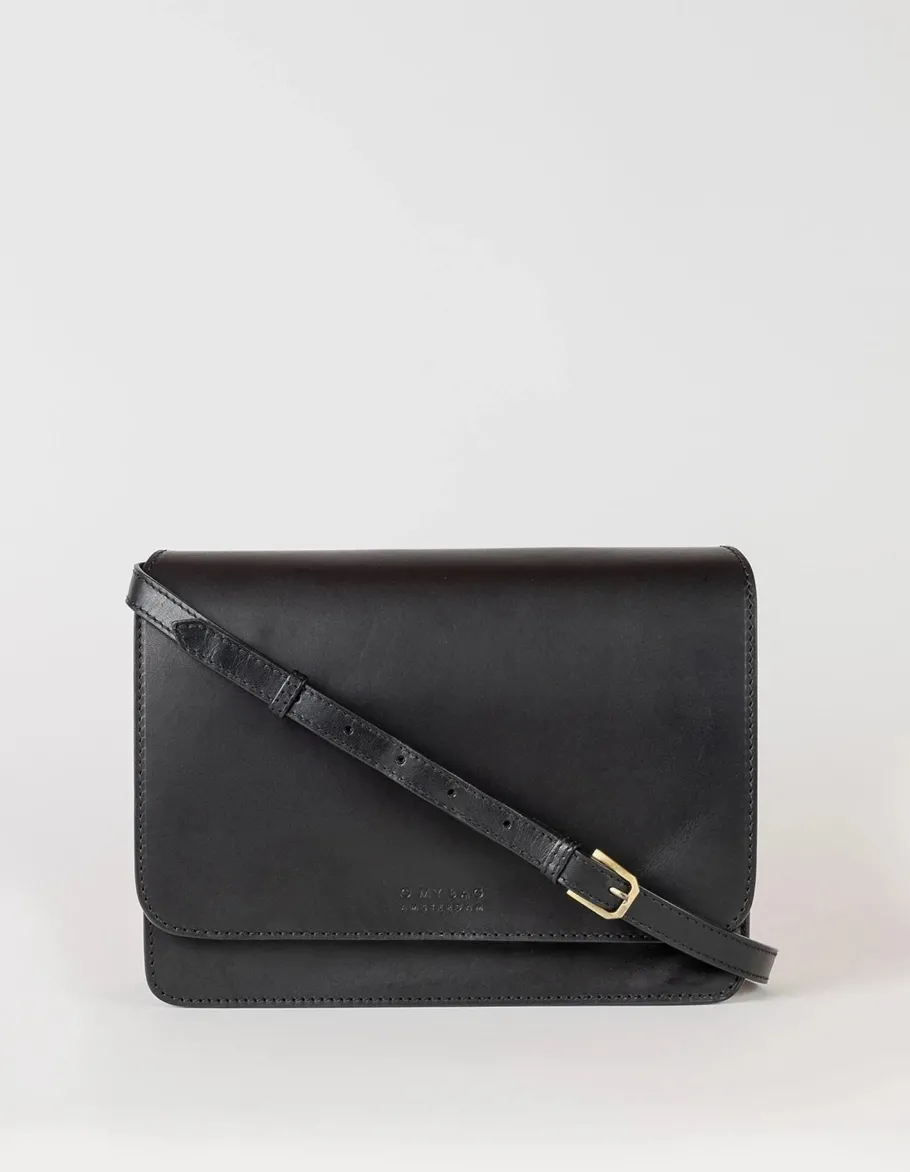 o_my_bag_audrey_sort_lder_2.webp O My Bag Audrey Sort Lædertaske^Dame Tasker Og Punge