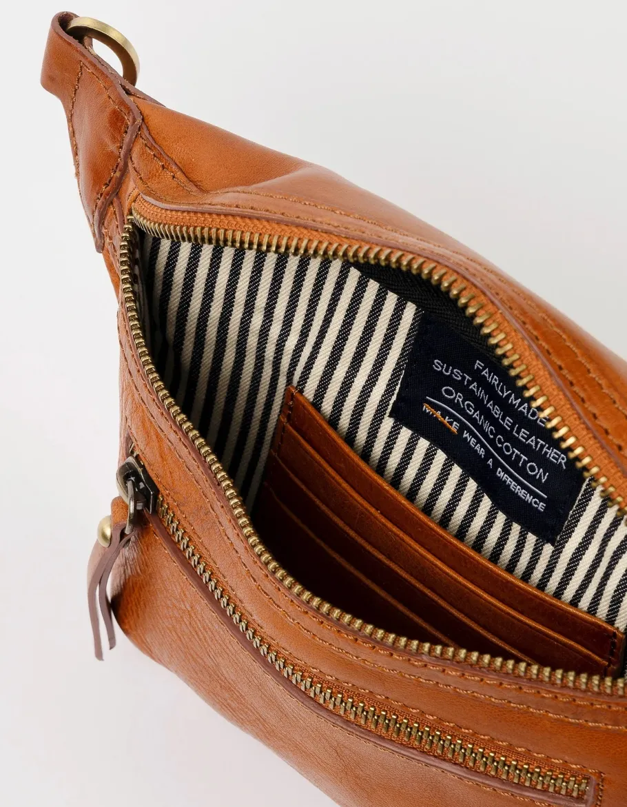 o_my_bag_becks_bum_bag__c_2.webp O My Bag Beck's Bum Bag - Cognac bæltetaske^Dame Tasker Og Punge