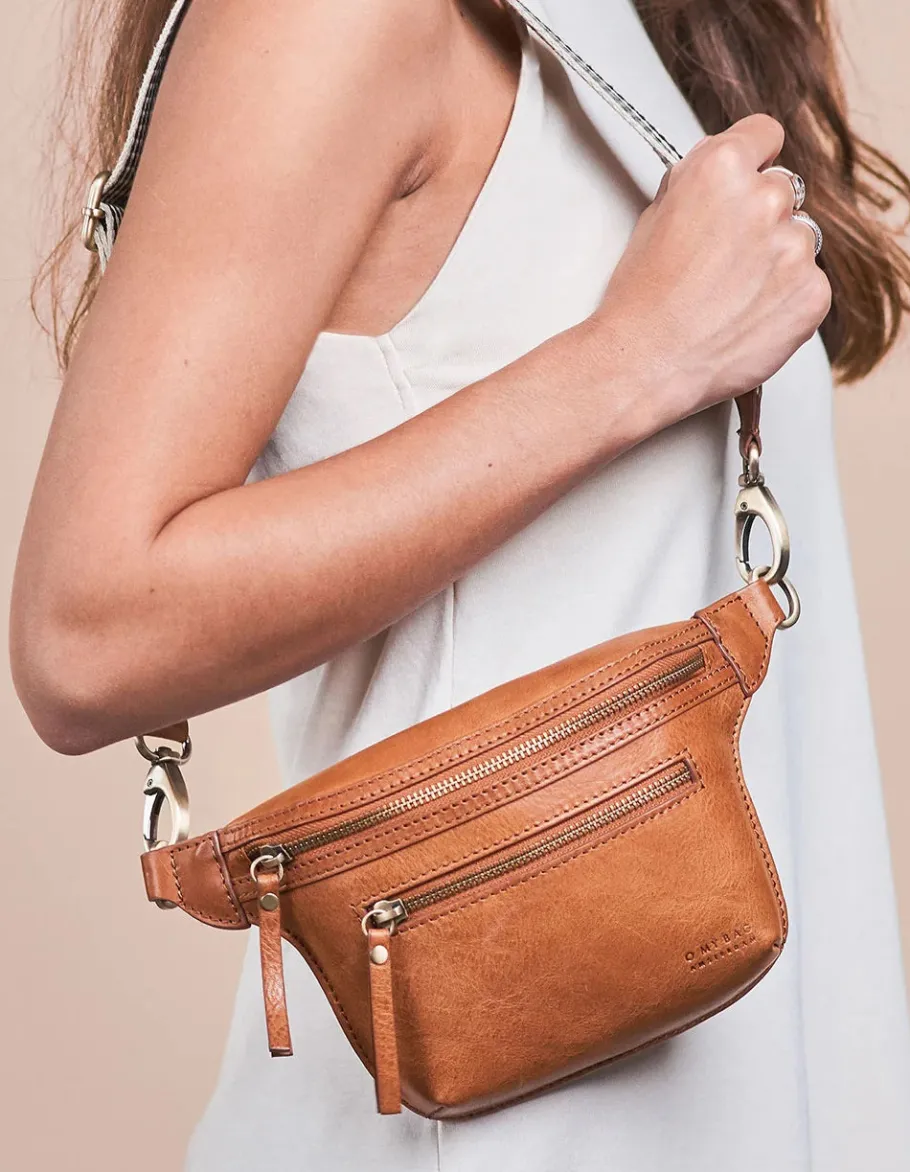 o_my_bag_becks_bum_bag__c_6.webp O My Bag Beck's Bum Bag - Cognac bæltetaske^Dame Tasker Og Punge