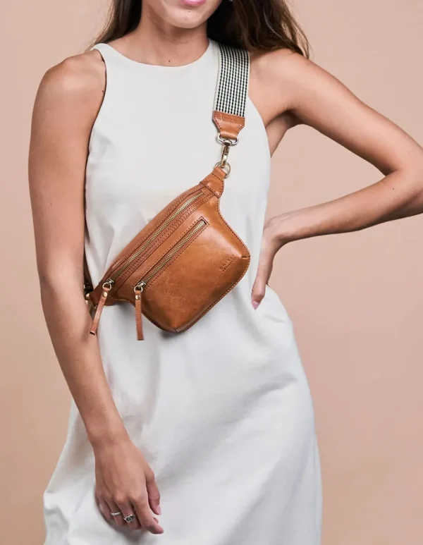 O My Bag Beck's Bum Bag - Cognac bæltetaske^Dame Tasker Og Punge