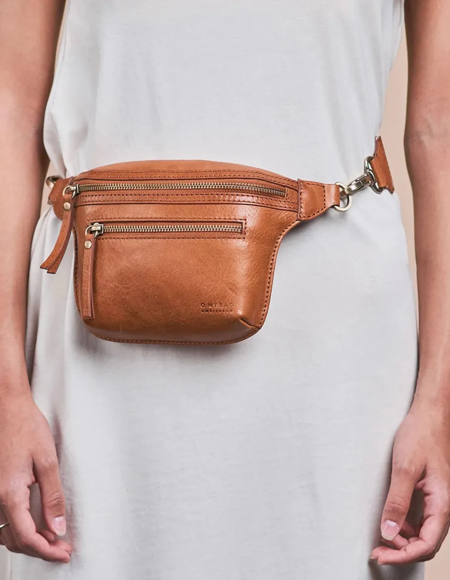 o_my_bag_becks_bum_bag__c_8.webp O My Bag Beck's Bum Bag - Cognac bæltetaske^Dame Tasker Og Punge