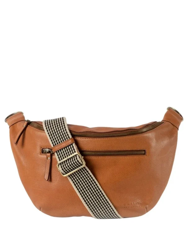 O My Bag Drew Maxi bæltetaske oak læder^Dame Tasker Og Punge