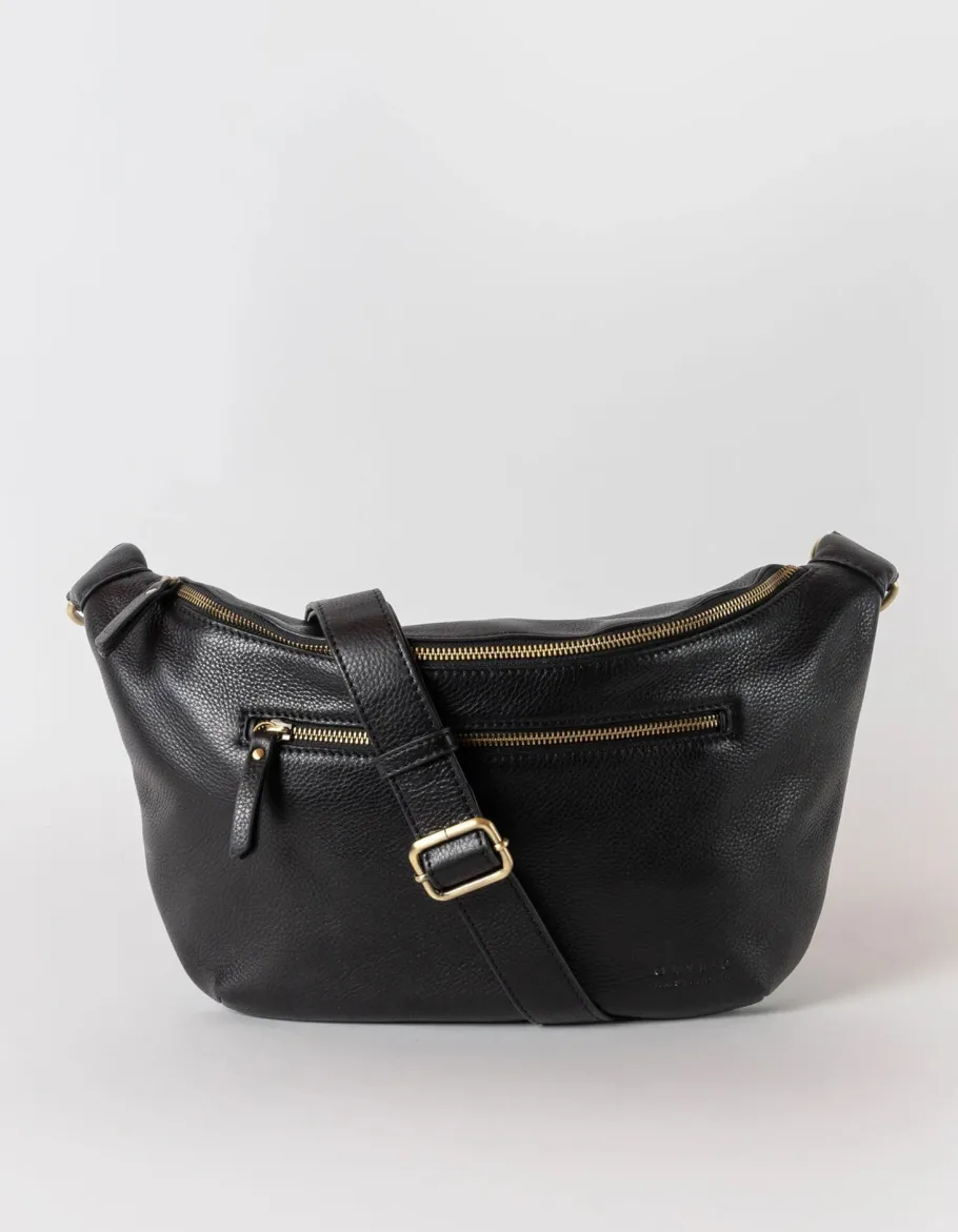 o_my_bag_drew_maxi_blteta_2-1.webp O My Bag Drew Maxi bæltetaske sort læder^Dame Tasker Og Punge