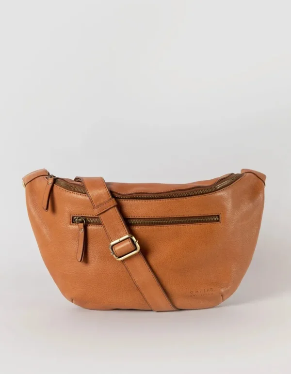 O My Bag Drew Maxi bæltetaske oak læder^Dame Tasker Og Punge