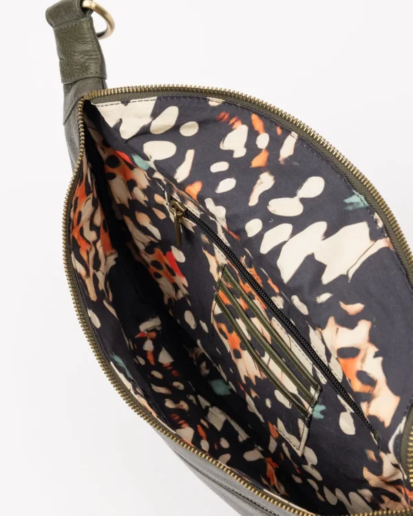 O My Bag Drew Maxi bæltetaske Dark Olive^Dame Tasker Og Punge