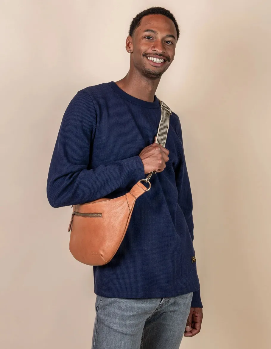 o_my_bag_drew_maxi_blteta_8-1.webp O My Bag Drew Maxi bæltetaske oak læder^Dame Tasker Og Punge