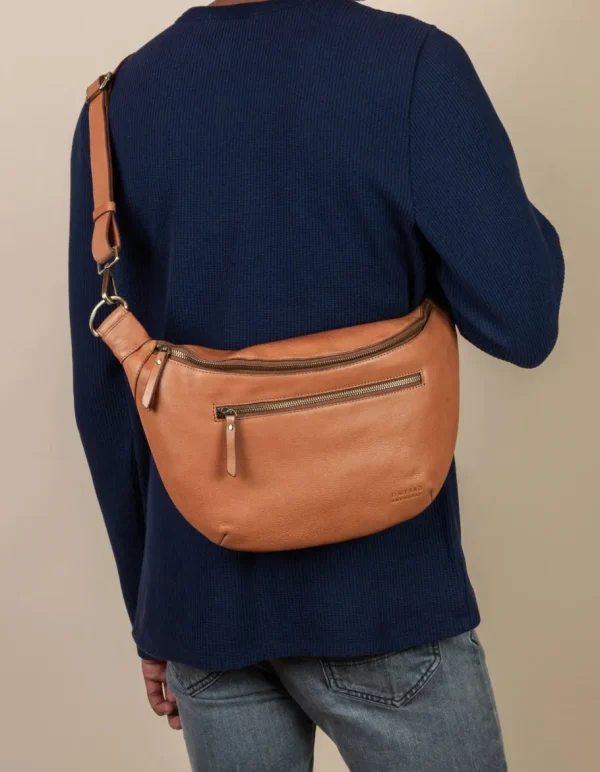 O My Bag Drew Maxi bæltetaske oak læder^Dame Tasker Og Punge