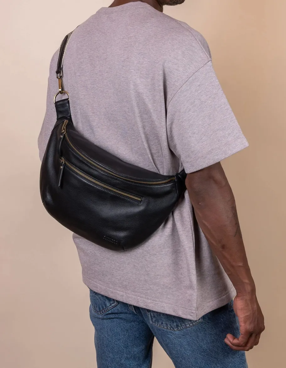 o_my_bag_drew_maxi_blteta_9.webp O My Bag Drew Maxi bæltetaske sort læder^Dame Tasker Og Punge