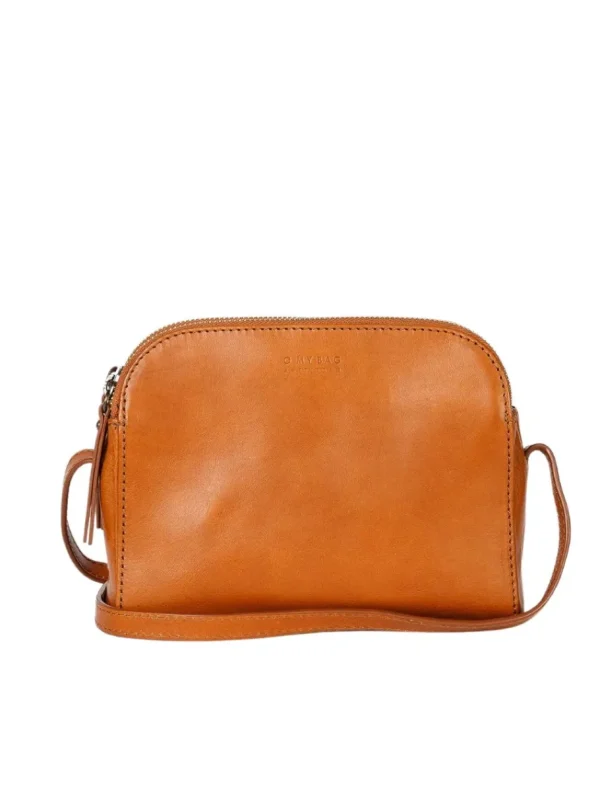 O My Bag Emily Cognac Lædertaske^Dame Tasker Og Punge