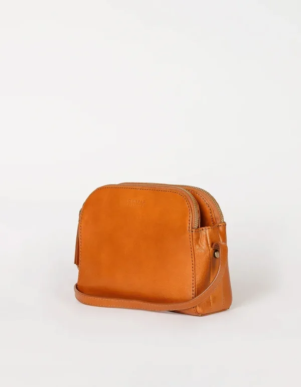 O My Bag Emily Cognac Lædertaske^Dame Tasker Og Punge