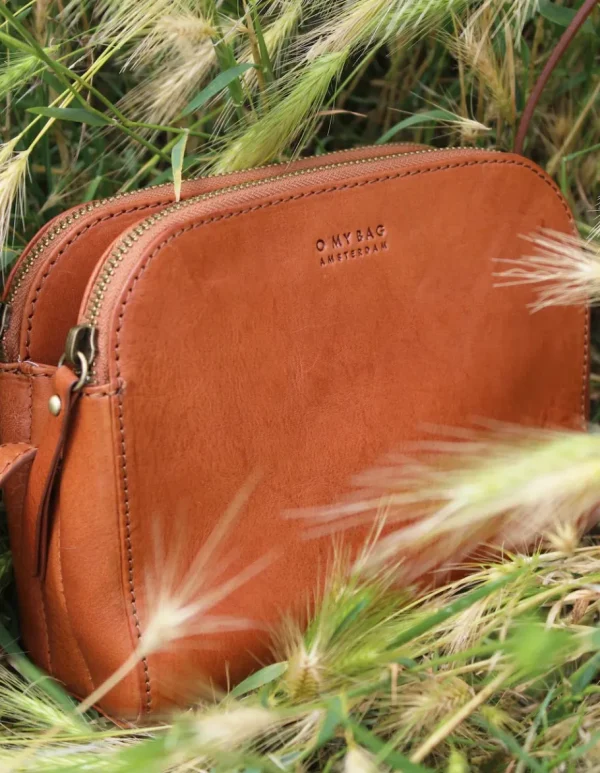 O My Bag Emily Cognac Lædertaske^Dame Tasker Og Punge
