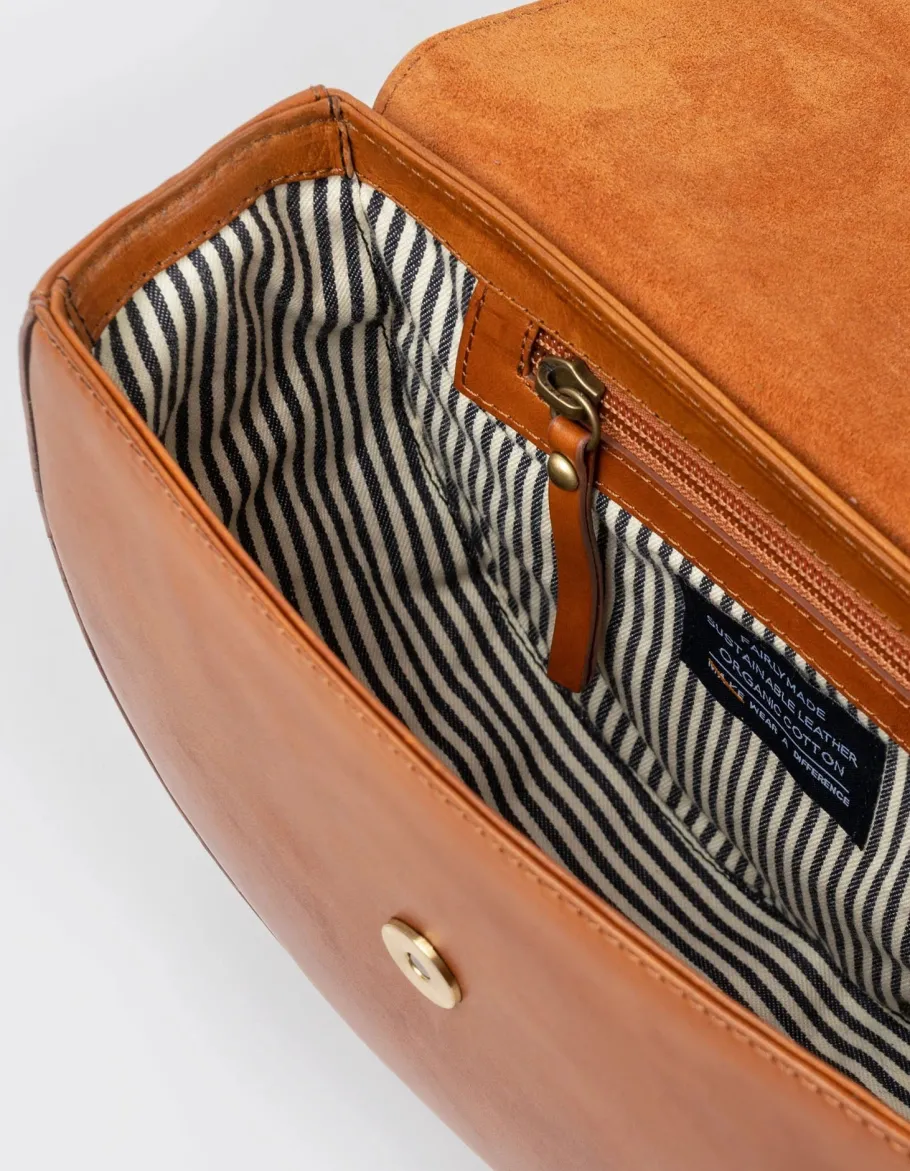 o_my_bag_ldertaske_ava_co_3.webp O My Bag Lædertaske Ava cognac - 2 remme^Dame Tasker Og Punge