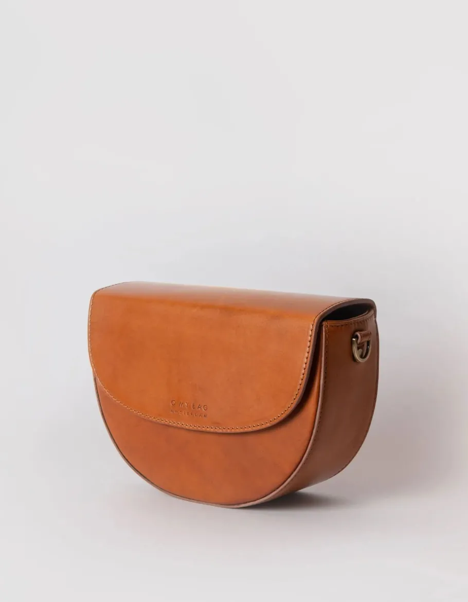 o_my_bag_ldertaske_ava_co_4.webp O My Bag Lædertaske Ava cognac - 2 remme^Dame Tasker Og Punge