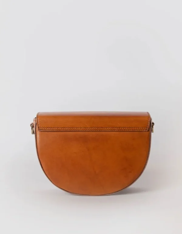 O My Bag Lædertaske Ava cognac - 2 remme^Dame Tasker Og Punge