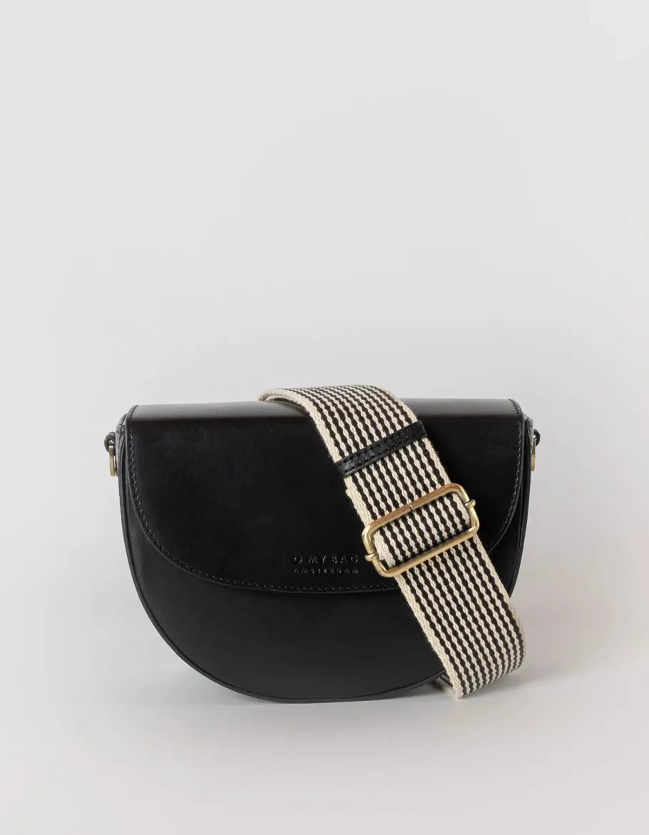 o_my_bag_ldertaske_ava_so_2.webp O My Bag Lædertaske Ava sort - 2 remme^Dame Tasker Og Punge