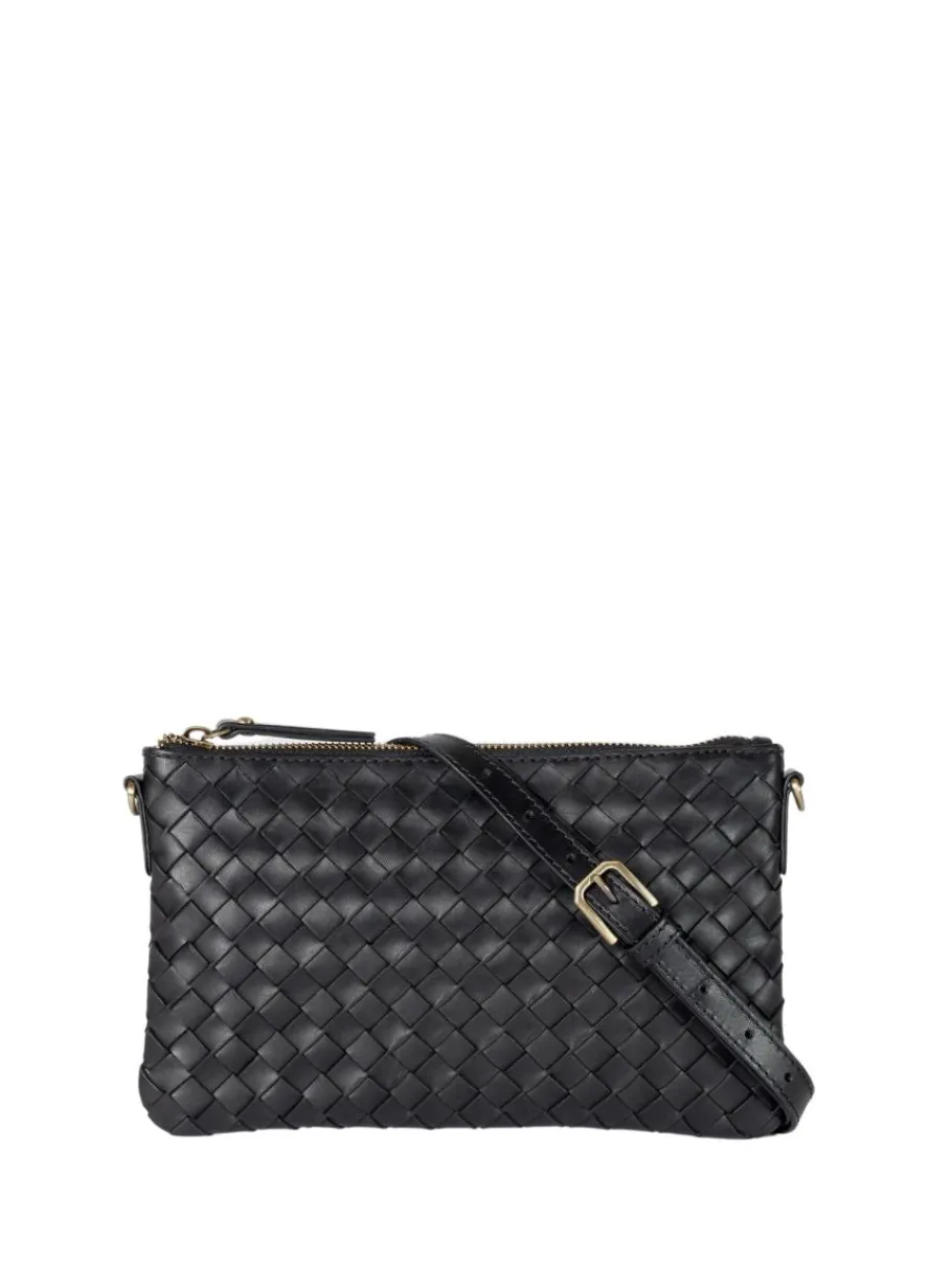 o_my_bag_lexi_flettet_lde_0.webp O My Bag Lexi flettet lædertaske Sort^Dame Tasker Og Punge