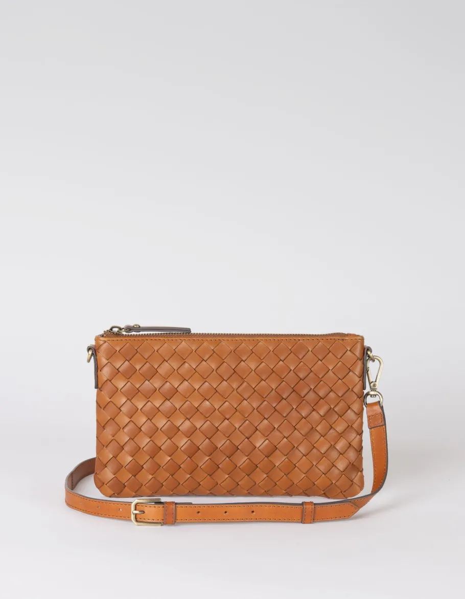 o_my_bag_lexi_flettet_lde_4-1.webp O My Bag Lexi flettet lædertaske Cognac^Dame Tasker Og Punge
