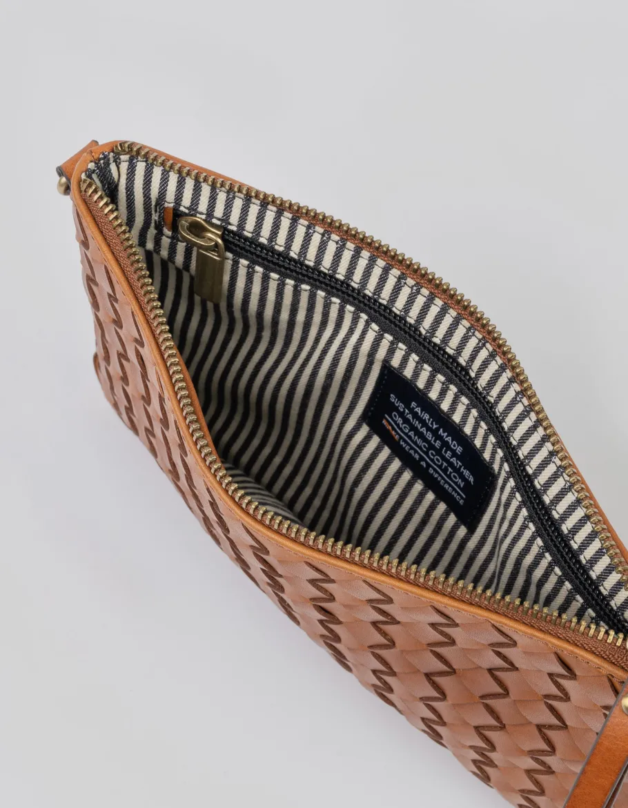 o_my_bag_lexi_flettet_lde_6-1.webp O My Bag Lexi flettet lædertaske Cognac^Dame Tasker Og Punge