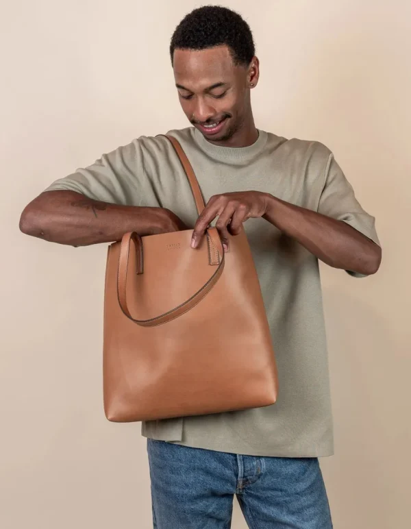 O My Bag Vegansk Taske Georgia Cognac^Dame Tasker Og Punge