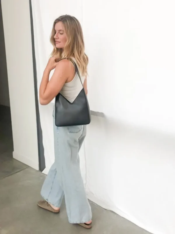 O My Bag Vicky Lædertaske Sort^Dame Tasker Og Punge