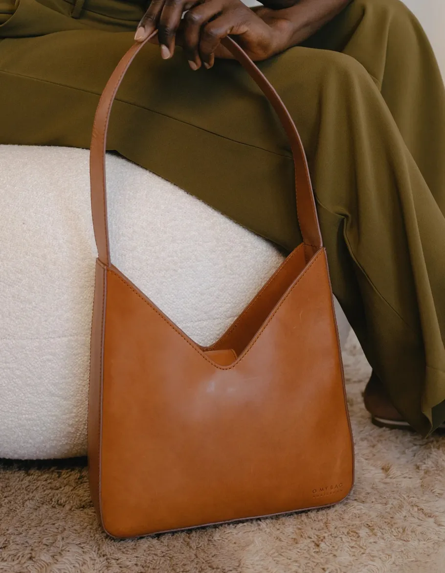 o_my_bag_vicky_ldertaske__6.webp O My Bag Vicky Lædertaske Cognac^Dame Tasker Og Punge