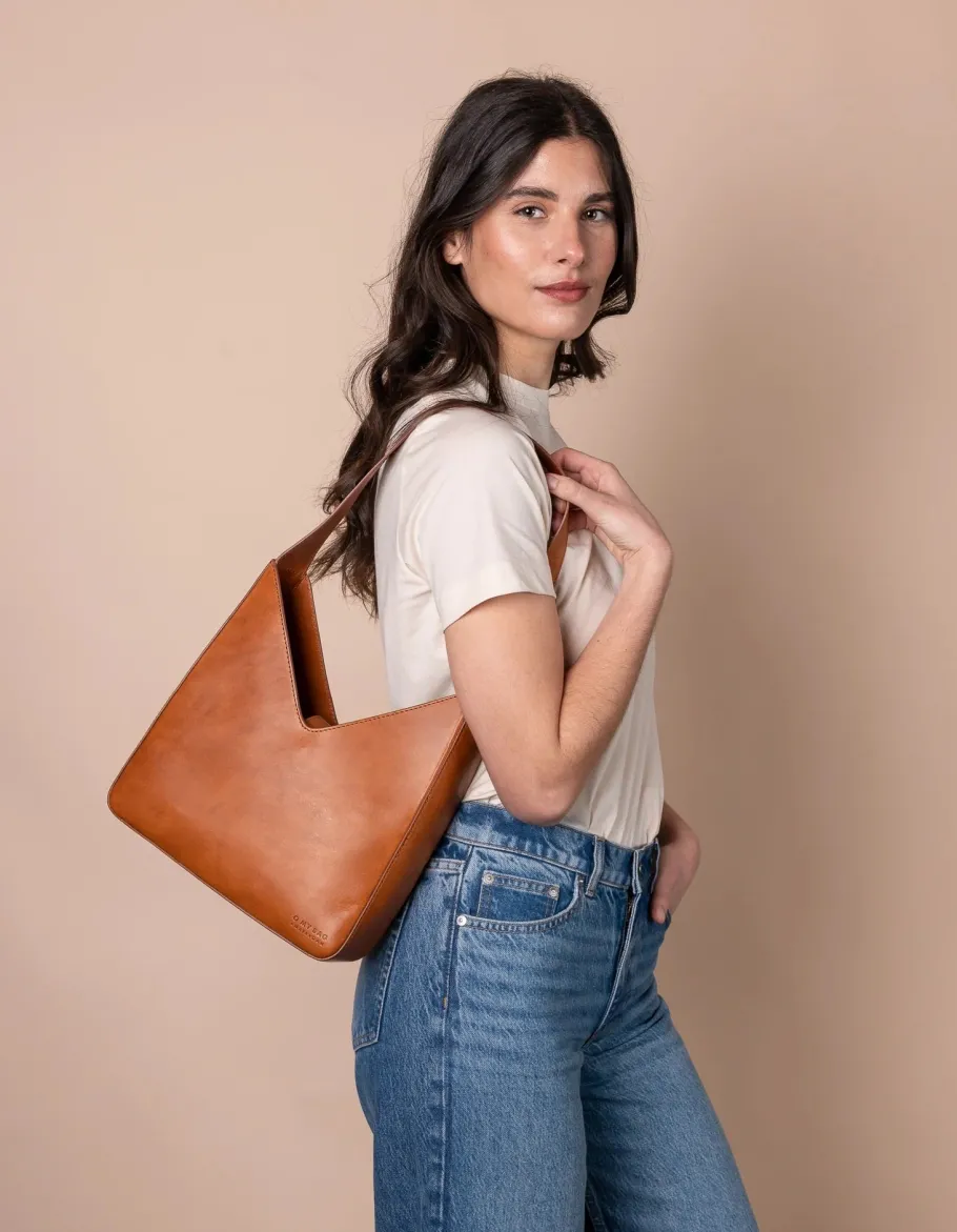 o_my_bag_vicky_ldertaske__7.webp O My Bag Vicky Lædertaske Cognac^Dame Tasker Og Punge