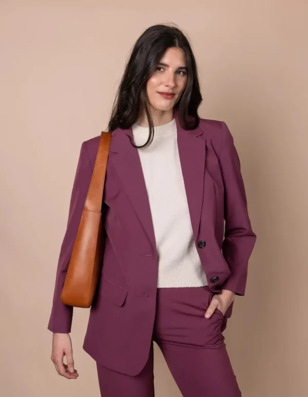O My Bag Vicky Lædertaske Cognac^Dame Tasker Og Punge