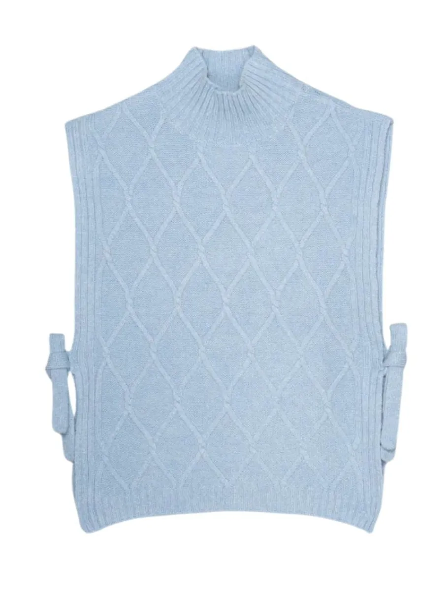 rifo_recycled_wool_turtle_0.webp Rifo Recycled Wool Turtleneck Vest Powder Blue^Dame Overdele