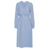 Schulz by Crowd - Kjole i Tencel - Dandy dress light Blue^Dame Kjoler Og Jumpsuits