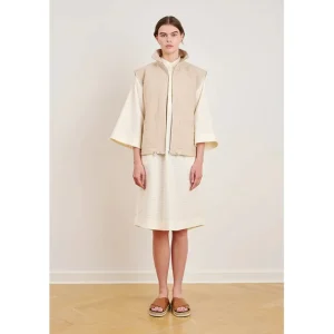 Schulz by Crowd Jussi Vest Beige^Dame Overdele