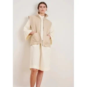 Schulz by Crowd Jussi Vest Beige^Dame Overdele