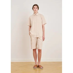 Schulz by Crowd Karla Shorts Tencel Beige^Dame Underdele