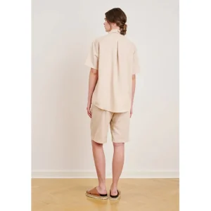 Schulz by Crowd Karla Shorts Tencel Beige^Dame Underdele