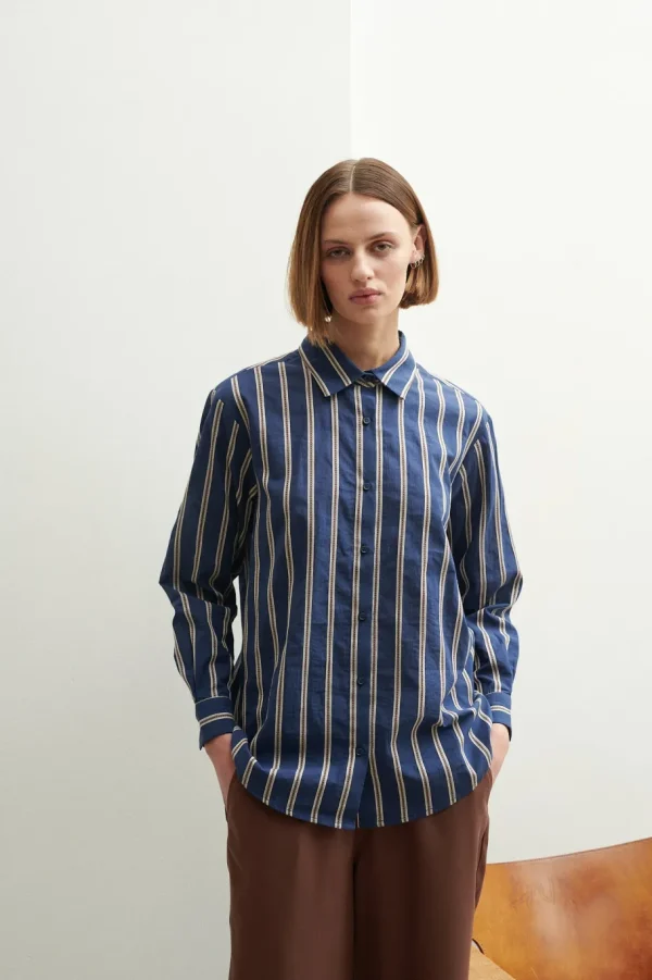 Schulz by Crowd Sanne oversize organic cotton Fany^Dame Overdele