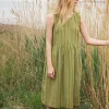 Serendipity Dress Gardenstripe^Dame Kjoler Og Jumpsuits