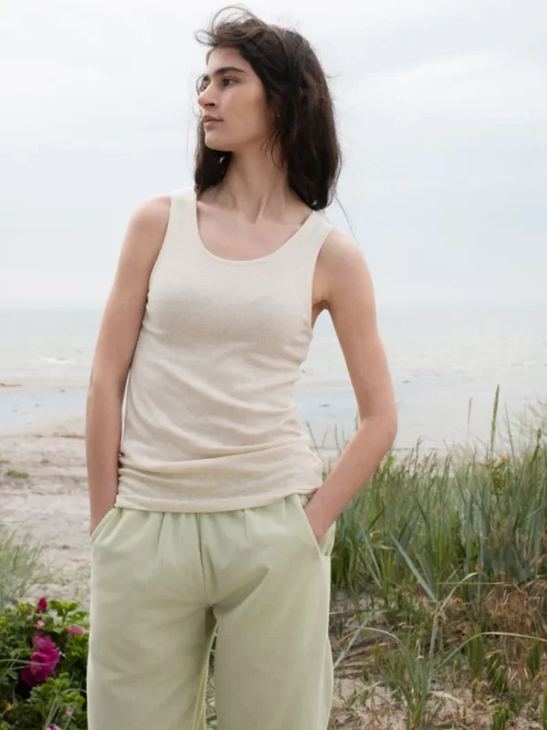 Serendipity Organics økologisk tank top shell^Dame Overdele