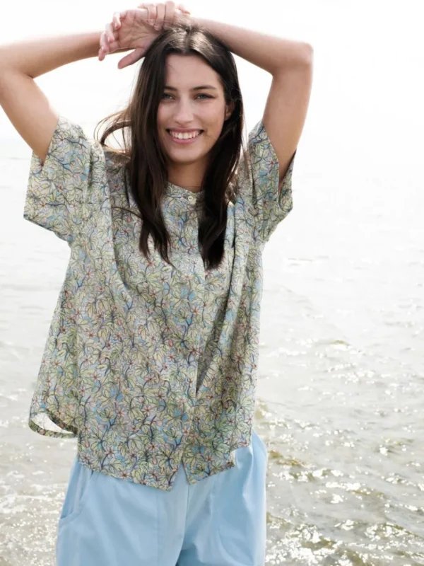 Serendipity Short Sleeved Shirt Anemone^Dame Overdele