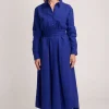 Suite13Lab OFRE DRESS check blue^Dame Kjoler Og Jumpsuits