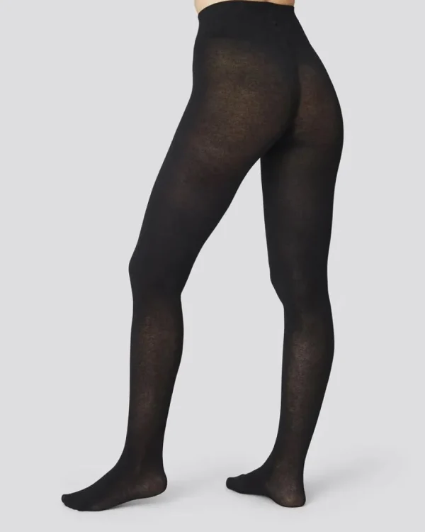 Swedish Stockings - Alice Cashmere Tights - Black^Dame Sokker Og Strømpebukser