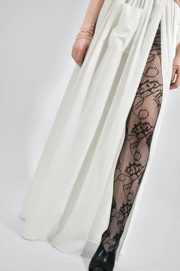 Swedish Stockings - Frida lace tights - Black^Dame Sokker Og Strømpebukser