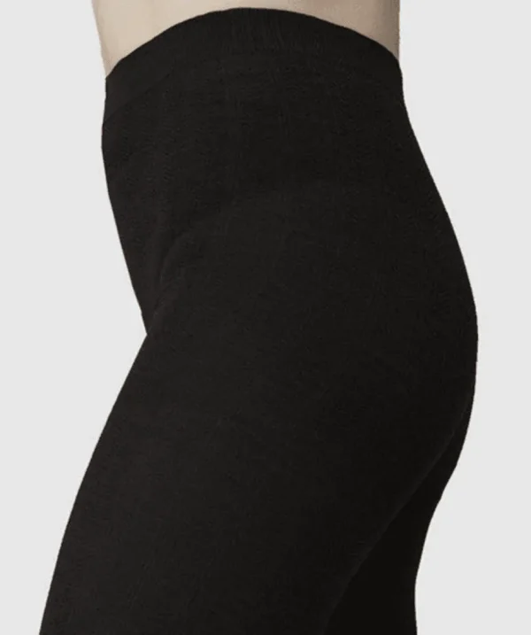 Swedish Stockings - Ylva Wool strømpebukser- Fishbone Black^Dame Sokker Og Strømpebukser