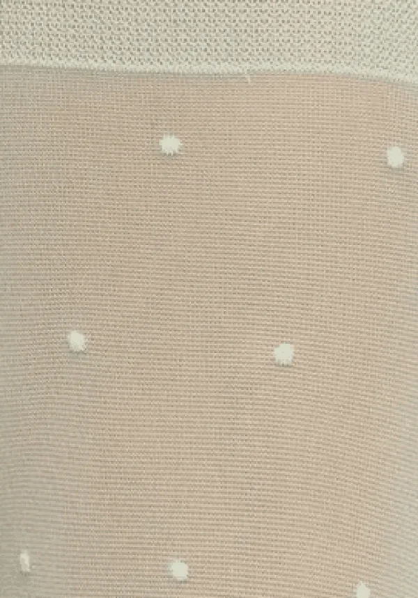 Swedish Stockings Doris Dots Knee-Highs Light Green^Dame Sokker Og Strømpebukser
