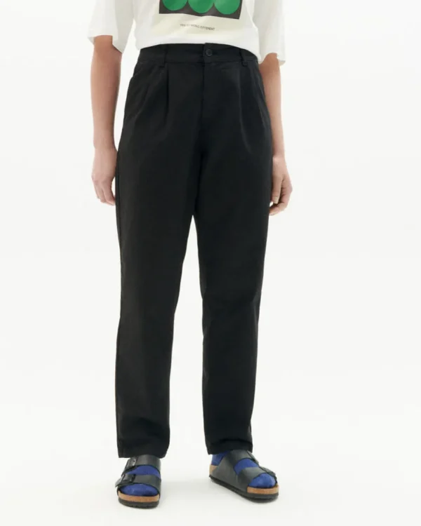 Thinking Mu - Bukser - Black Rina Pants^Dame Underdele