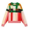 Thinking Mu Grid Philis Knitted Sweater^Dame Overdele